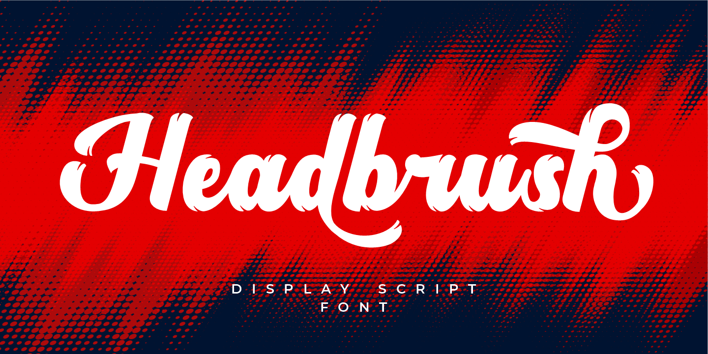 Headbrush Font
